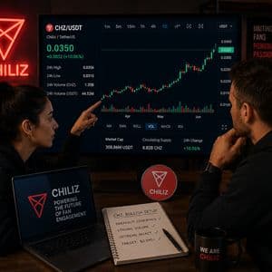 CHZ surges 7% on Chiliz fan token partnership