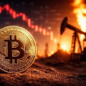 Bitcoin Faces Fresh Pressure As Oil Crosses $104 For First Time In 4 Years